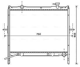 Ava Cooling Radiateur KA2180