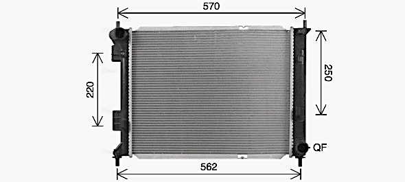 Ava Cooling Radiateur KA2327