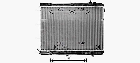 Ava Cooling Radiateur KA2333