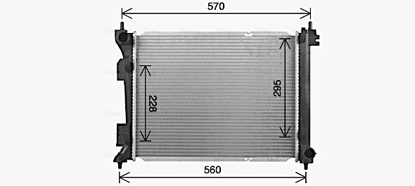 Ava Cooling Radiateur KA2343