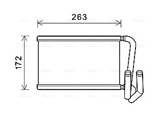 Ava Cooling Kachelradiateur KA6169