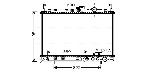 Ava Cooling Radiateur KAA2038