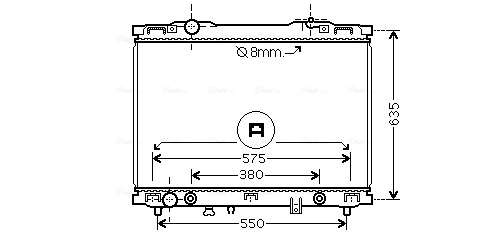 Ava Cooling Radiateur KAA2057