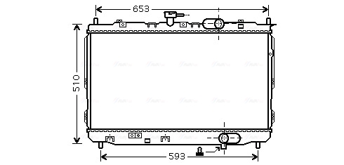 Ava Cooling Radiateur KAA2072