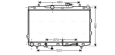 Ava Cooling Radiateur KAA2075