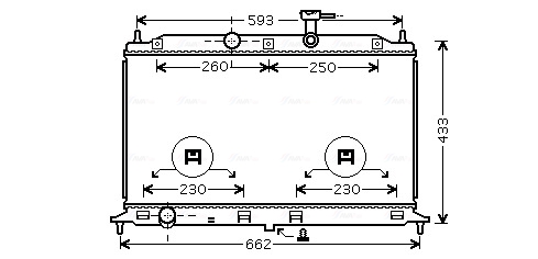 Ava Cooling Radiateur KAA2077