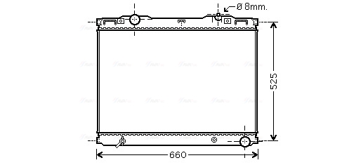 Ava Cooling Radiateur KAA2133