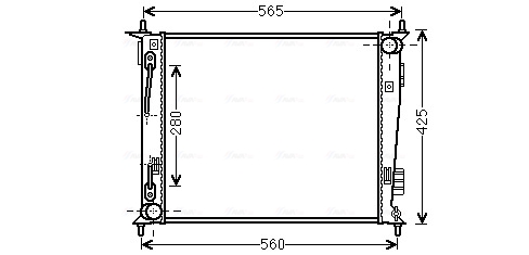 Ava Cooling Radiateur KAA2136