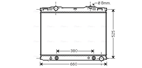 Ava Cooling Radiateur KAA2139