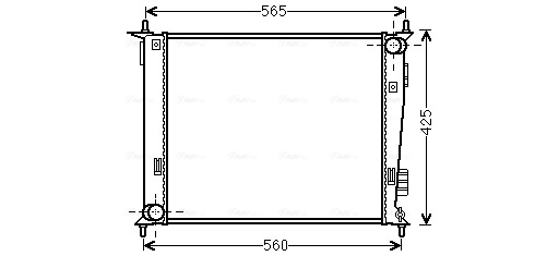 Ava Cooling Radiateur KAA2143