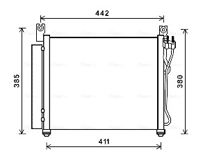 Ava Cooling Airco condensor KAA5158D