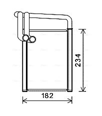 Ava Cooling Kachelradiateur KAA6259