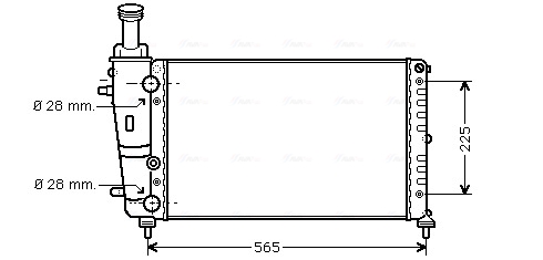 Ava Cooling Radiateur LC2066