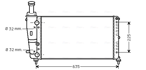 Ava Cooling Radiateur LC2067