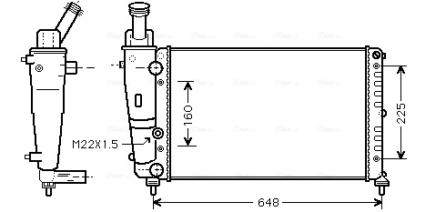 Ava Cooling Radiateur LC2082