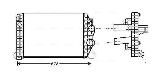 Ava Cooling Interkoeler ME4166