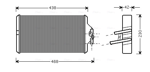 Ava Cooling Kachelradiateur ME6187