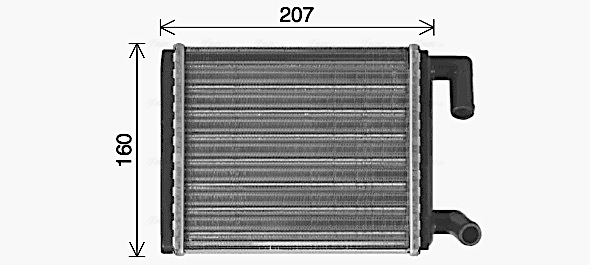 Ava Cooling Kachelradiateur ME6330