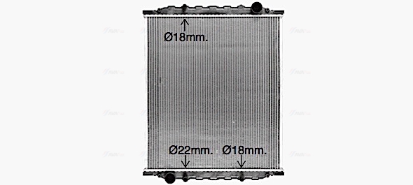 Ava Cooling Radiateur MN2058N