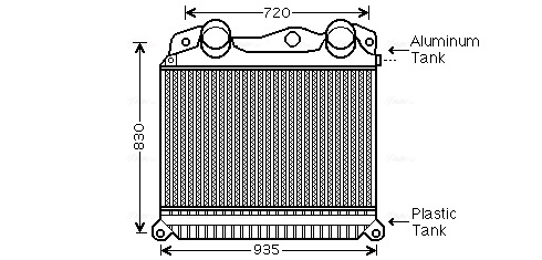 Ava Cooling Interkoeler MN4056