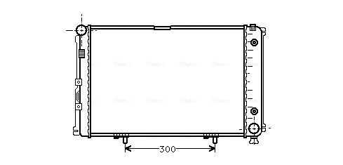 Ava Cooling Radiateur MS2061