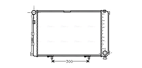 Ava Cooling Radiateur MS2078