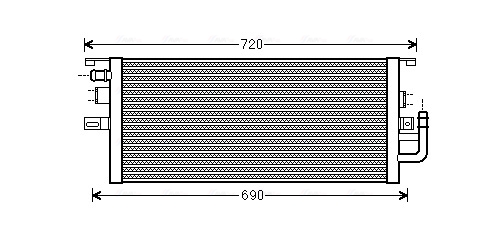 Ava Cooling Radiateur MS2487