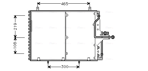 Ava Cooling Airco condensor MS5169