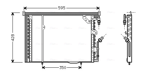 Ava Cooling Airco condensor MS5195