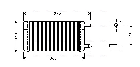 Ava Cooling Kachelradiateur MS6108