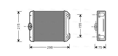 Ava Cooling Kachelradiateur MS6171