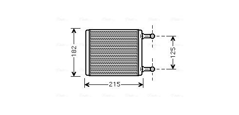 Ava Cooling Kachelradiateur MS6442
