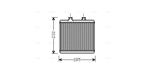 Ava Cooling Kachelradiateur MS6472