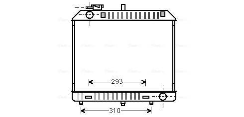 Ava Cooling Radiateur MSA2127