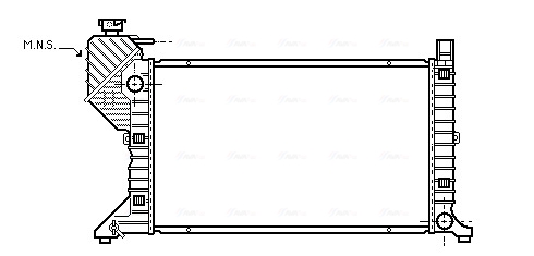 Ava Cooling Radiateur MSA2183