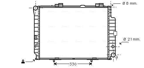 Ava Cooling Radiateur MSA2231