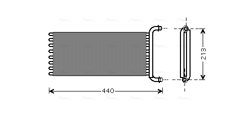 Ava Cooling Kachelradiateur MSA6441