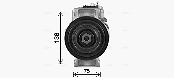 Ava Cooling Airco compressor MSAK748