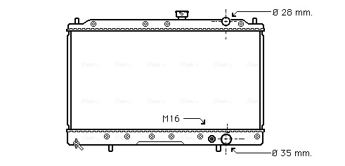 Ava Cooling Radiateur MT2016