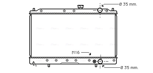 Ava Cooling Radiateur MT2018