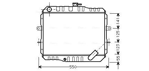 Ava Cooling Radiateur MT2061