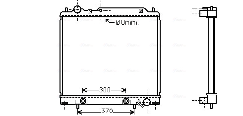 Ava Cooling Radiateur MT2159