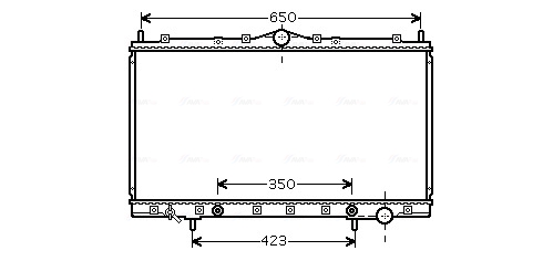Ava Cooling Radiateur MT2168