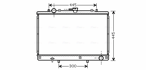 Ava Cooling Radiateur MT2188