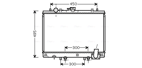 Ava Cooling Radiateur MT2192