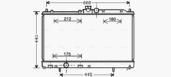 Ava Cooling Radiateur MT2195