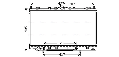 Ava Cooling Radiateur MT2217