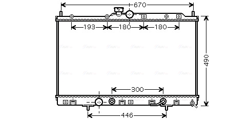 Ava Cooling Radiateur MT2230
