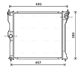 Ava Cooling Radiateur MT2243