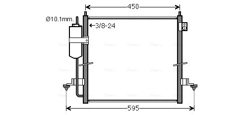 Ava Cooling Airco condensor MT5239D